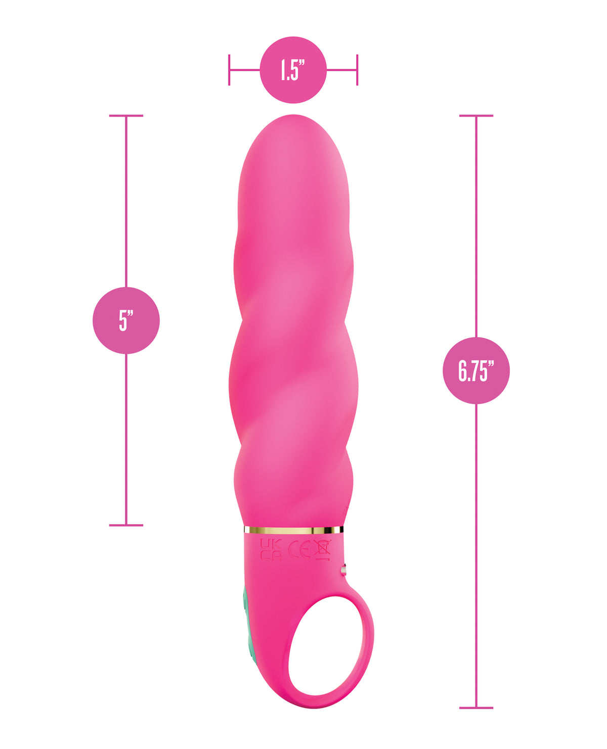 Aria - Amazing AF 2.0 - Rechargeable Vibe - Fuchsia