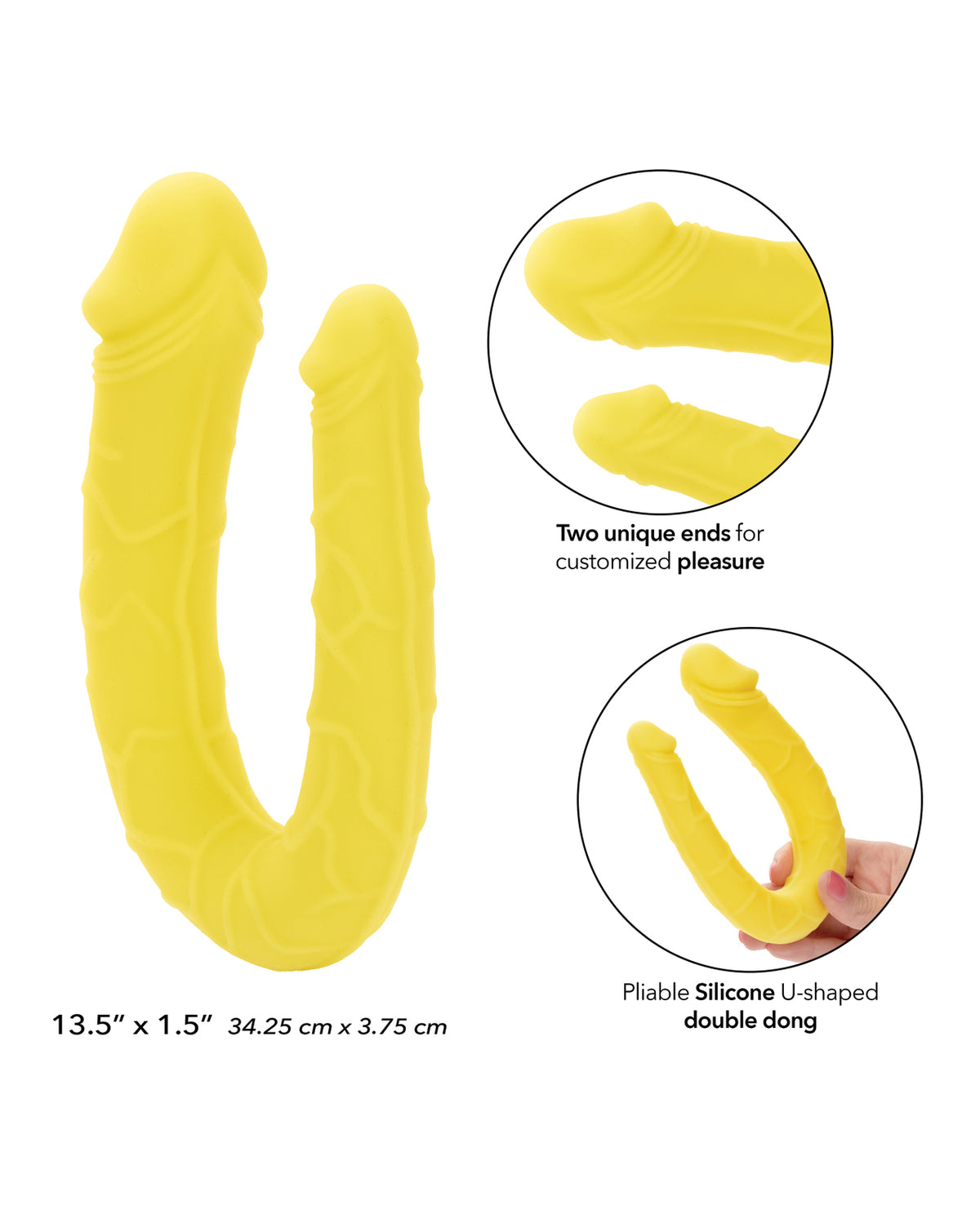 Boundless AC/DC Double Dong - Yellow