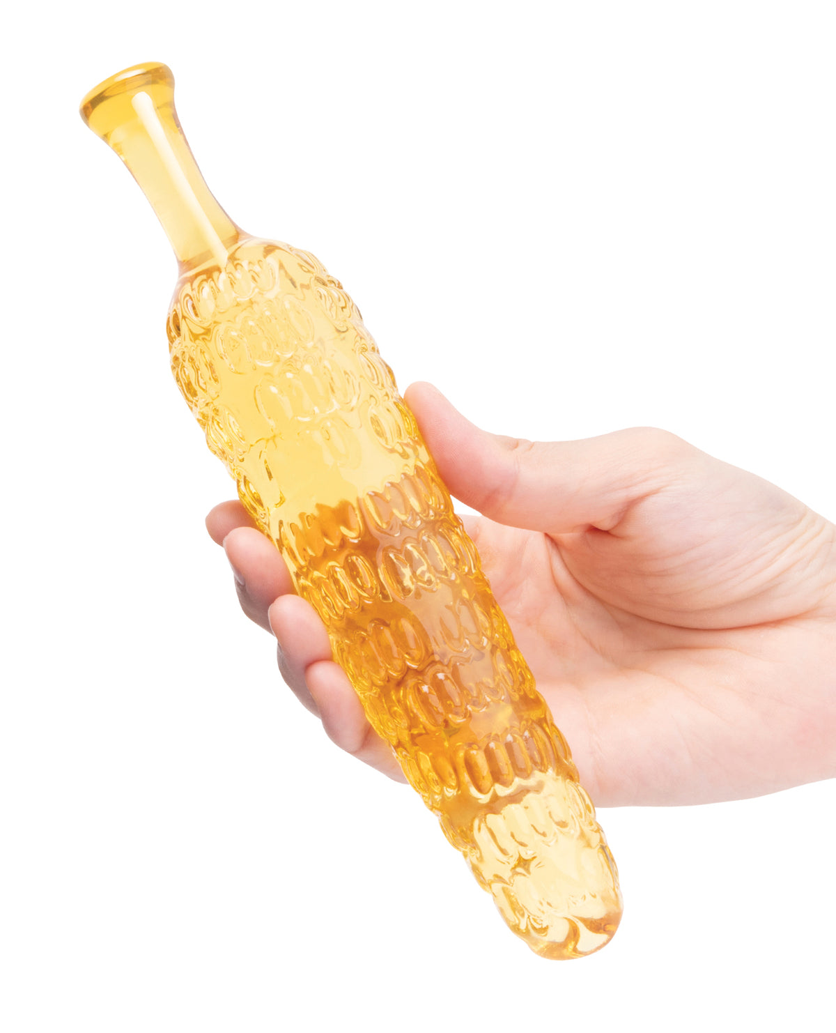 Glas 8" Dildo Cornstar