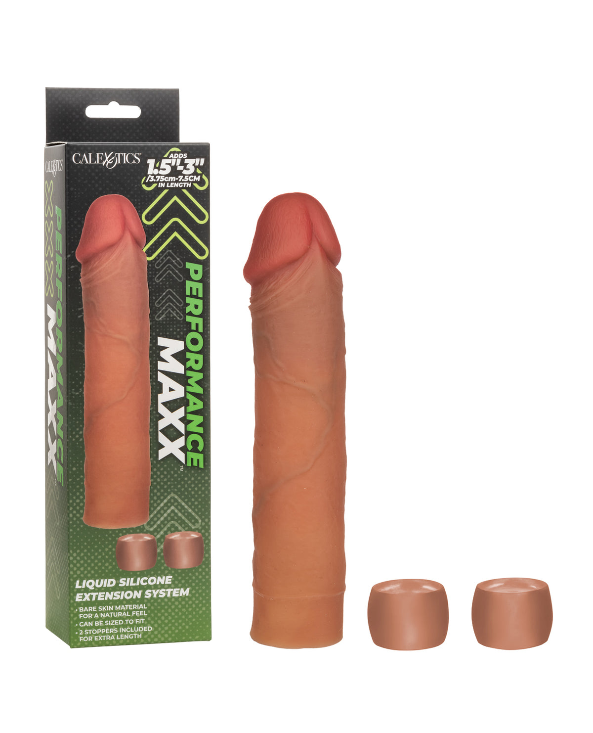 Performance Maxx Penis Extension System w/Stoppers - Brown