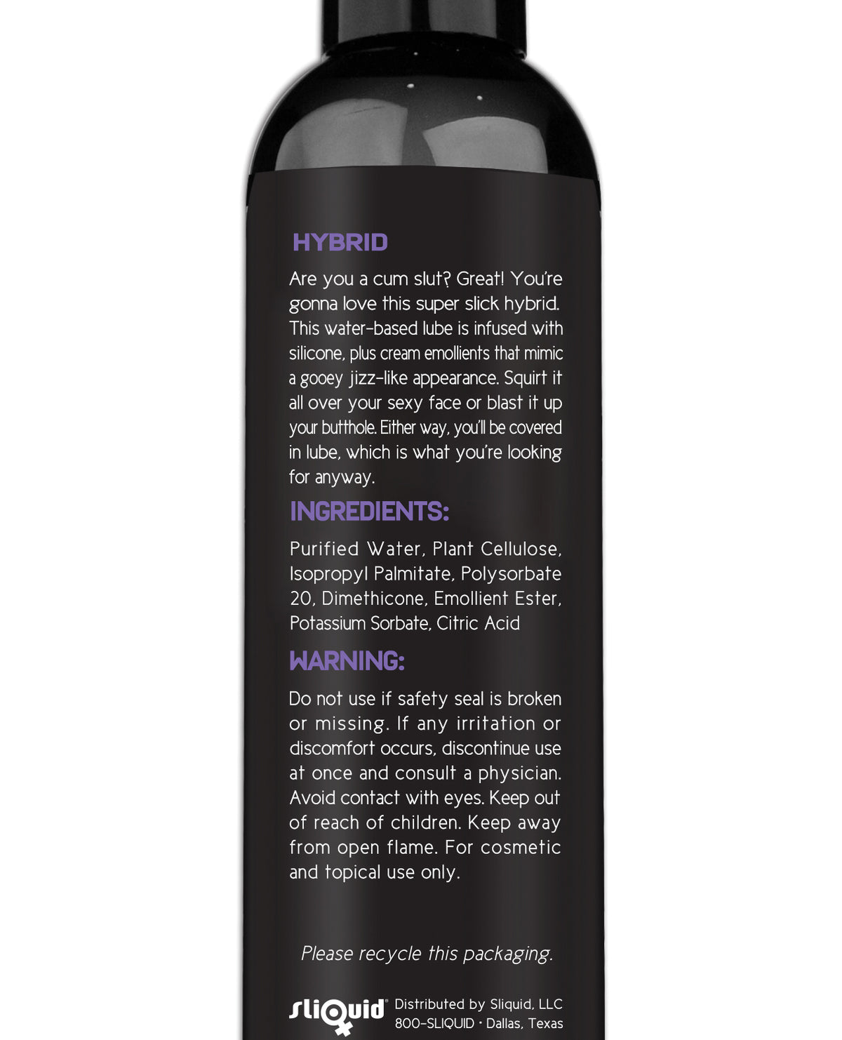 Ride BodyWorx Silk Hybrid Lubricant - 8.5 oz
