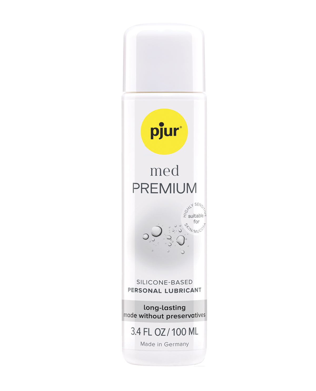 Pjur Med Premium Glide Concentrated Silicone Personal Lubricant - 100 ml Bottle