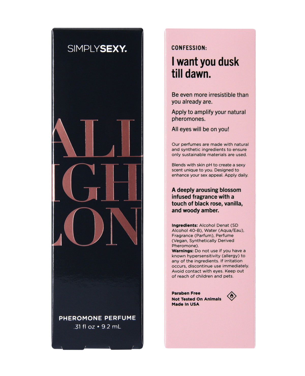 Simply Sexy Pheromone Perfume - 0.31 oz All Night Long