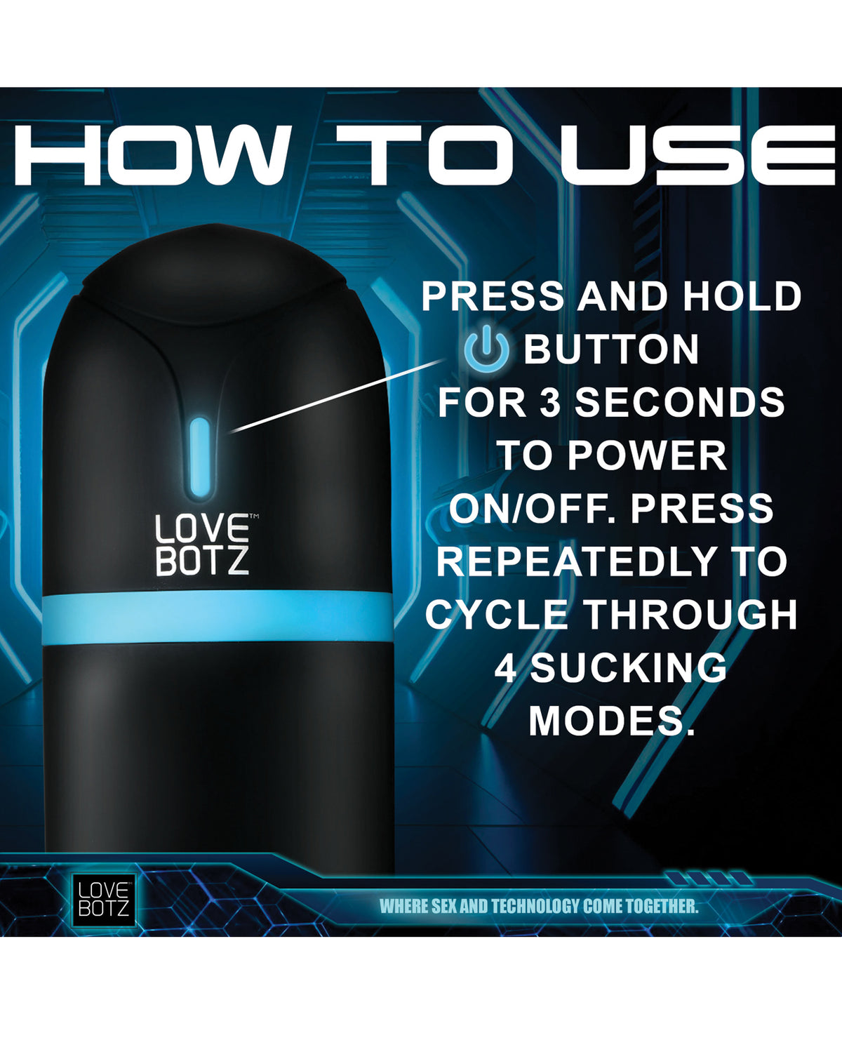 The Milker Mega-Pod Sucking Masturbator - Black/Clear