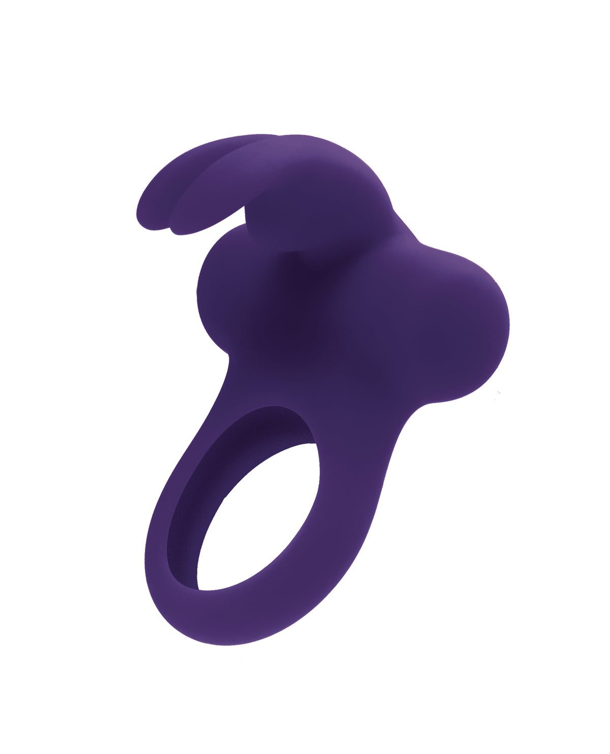 VeDO Frisky Bunny Rechargeable Vibrating Ring - Perfectly Purple