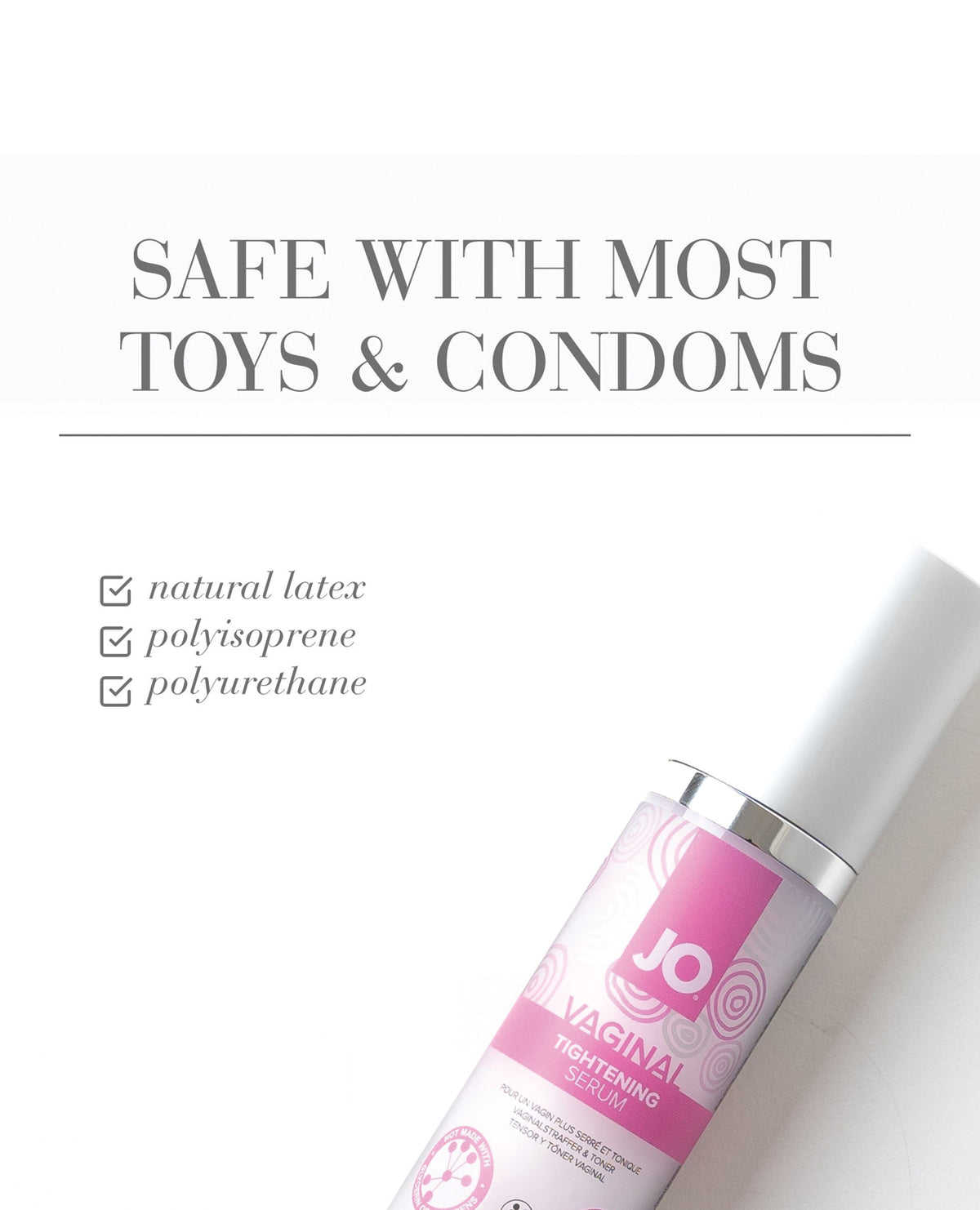 JO Vaginal Tightening Serum - Vaginal Toning & Tightening Cream Body 1.7 oz
