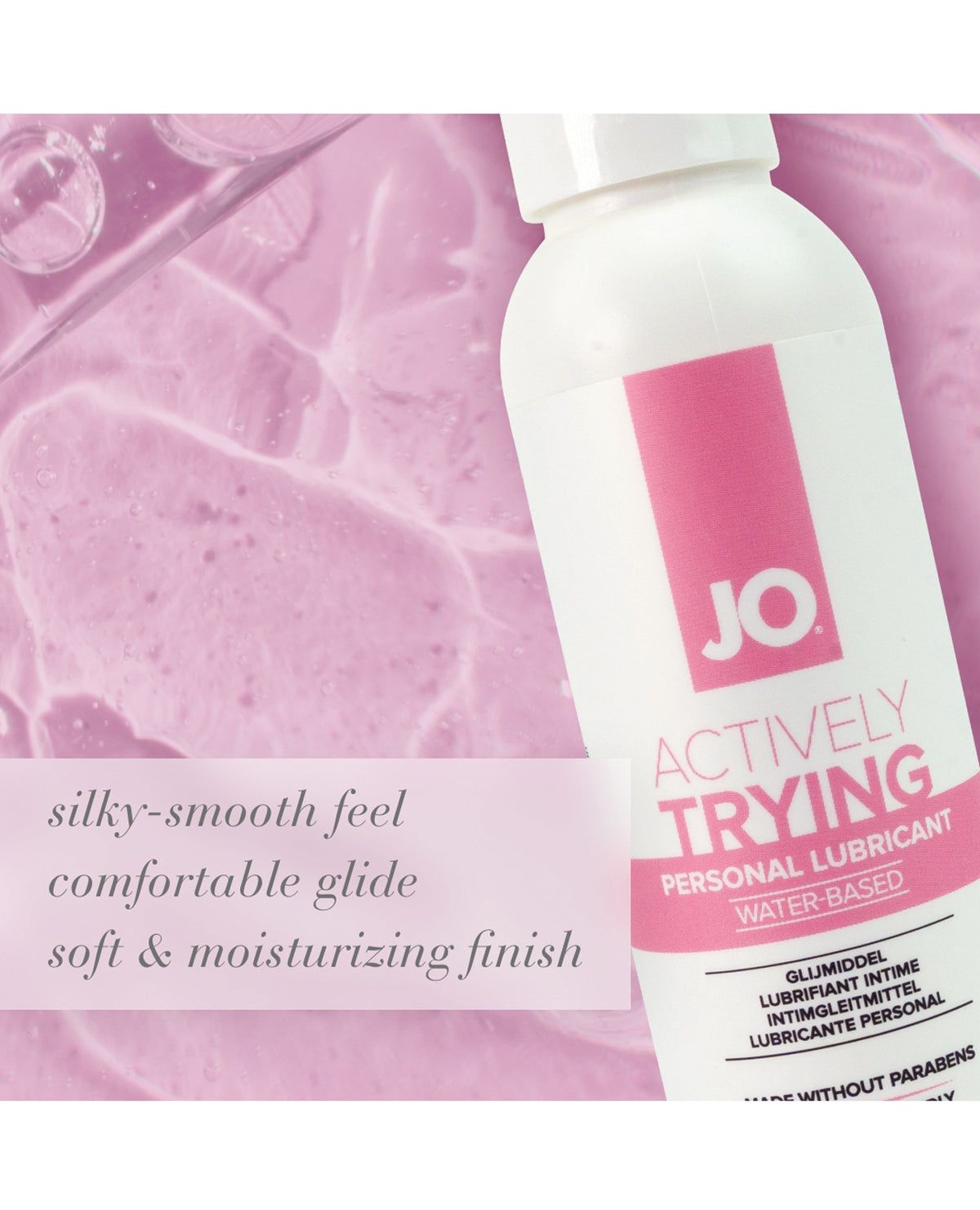 JO Actively Trying (TTC) Paraben-Free - Original Lubricant 4 oz
