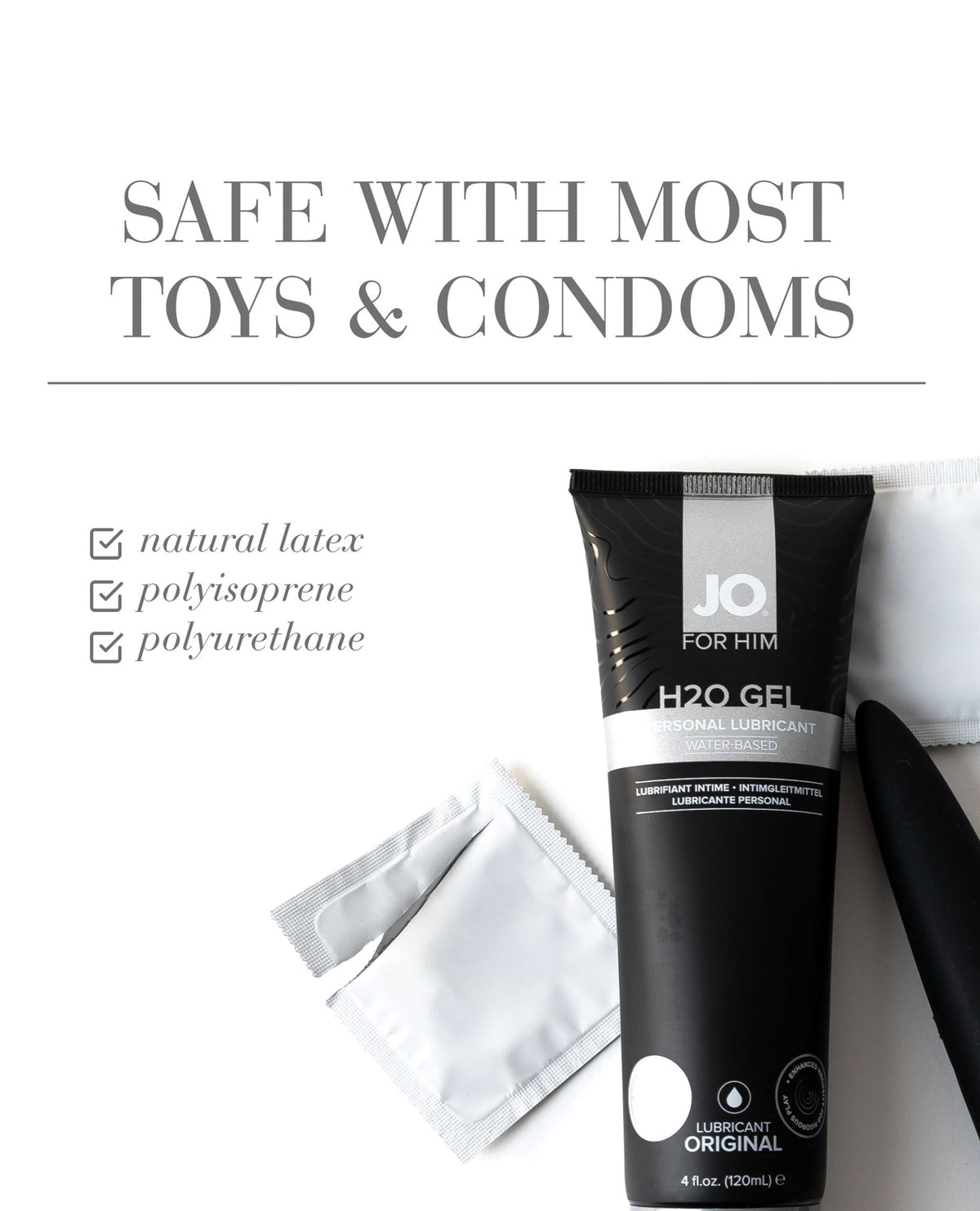 JO H2O Gel - Original Lubricant 8 oz