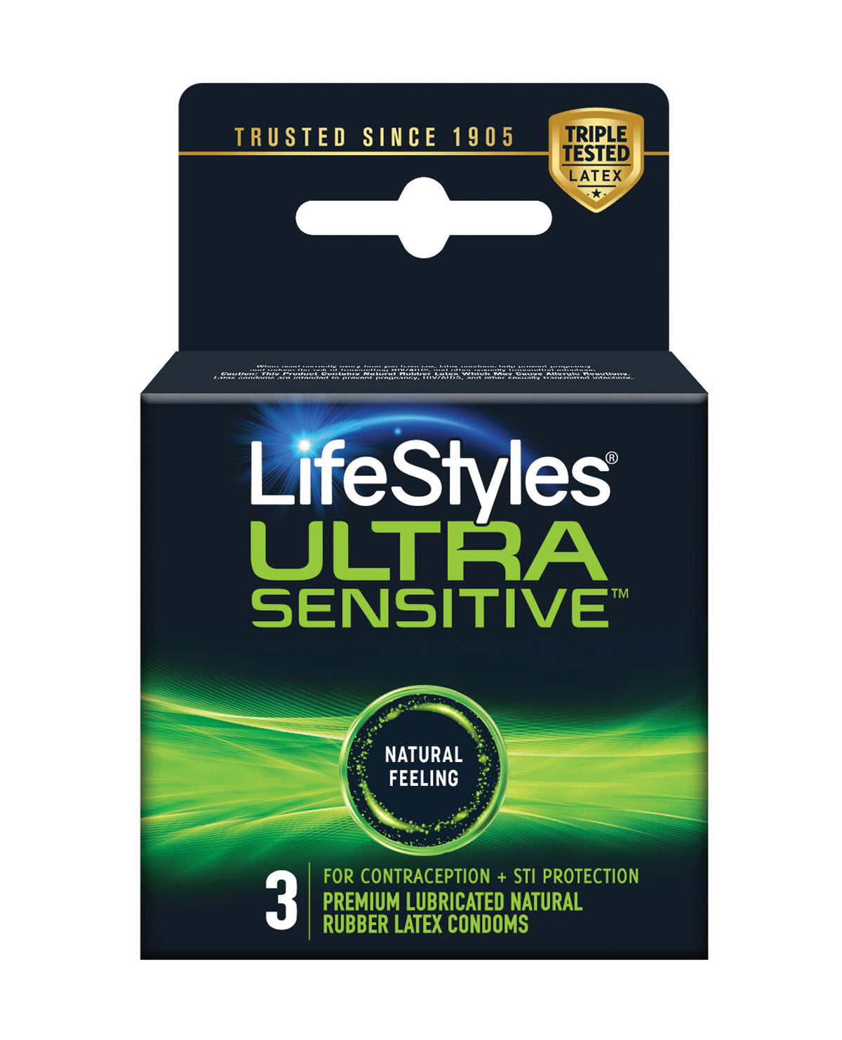 Lifestyles Ultra Sensitive - Box of 3