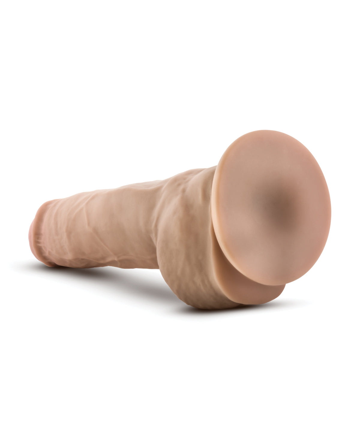 Blush Au Naturel 10" Big Boy Realistic Dildo w/Balls - Vanilla