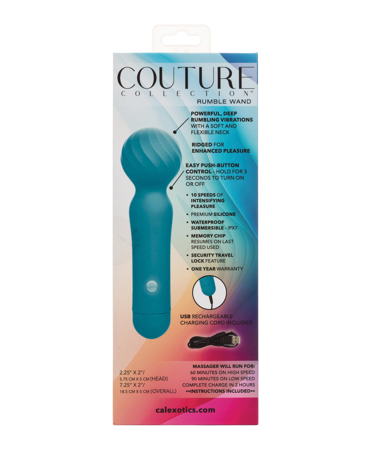 Couture Rumble Wand - Turquoise