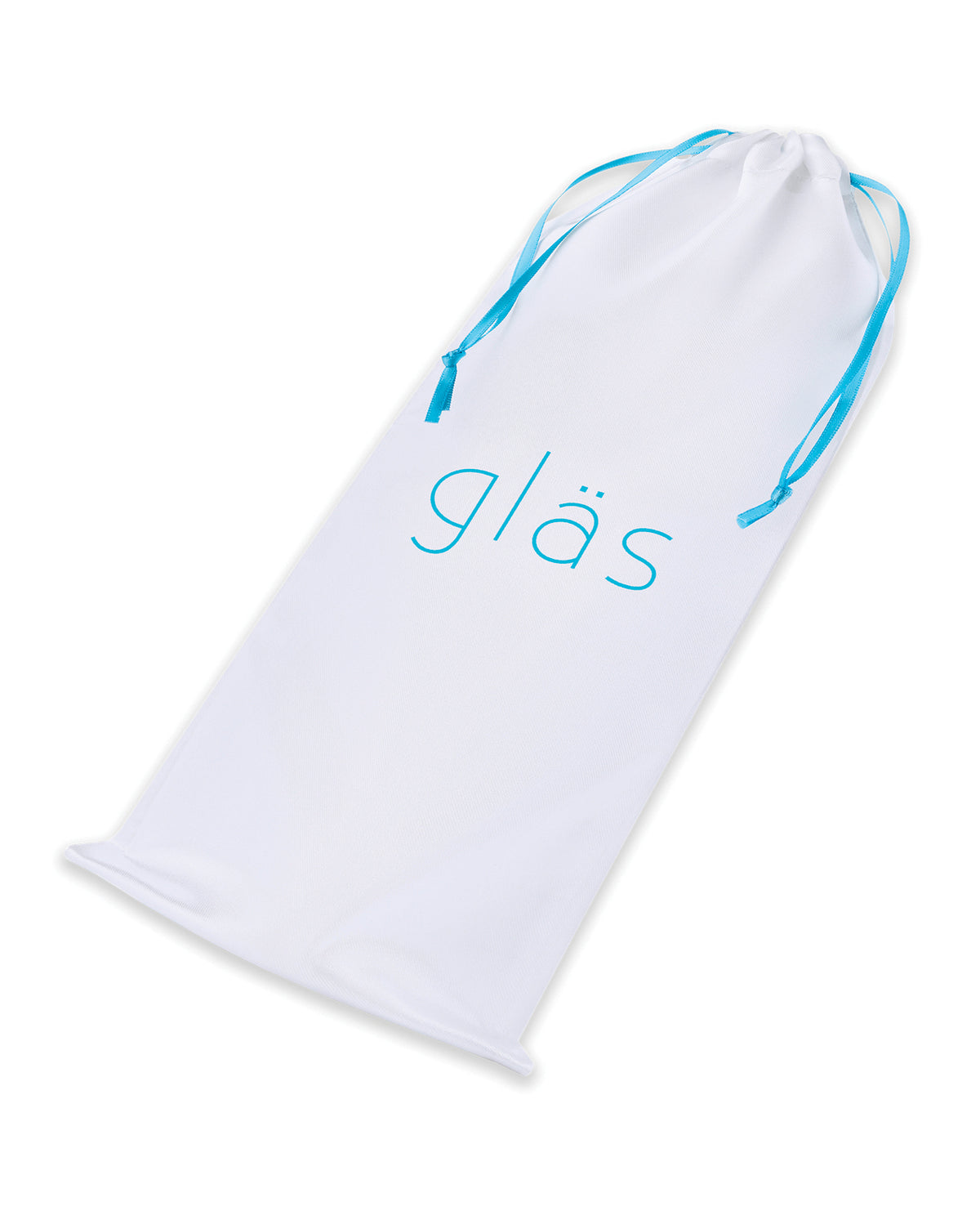 Glas 7" Realistic Curved Glass Dildo w/Veins - Clear