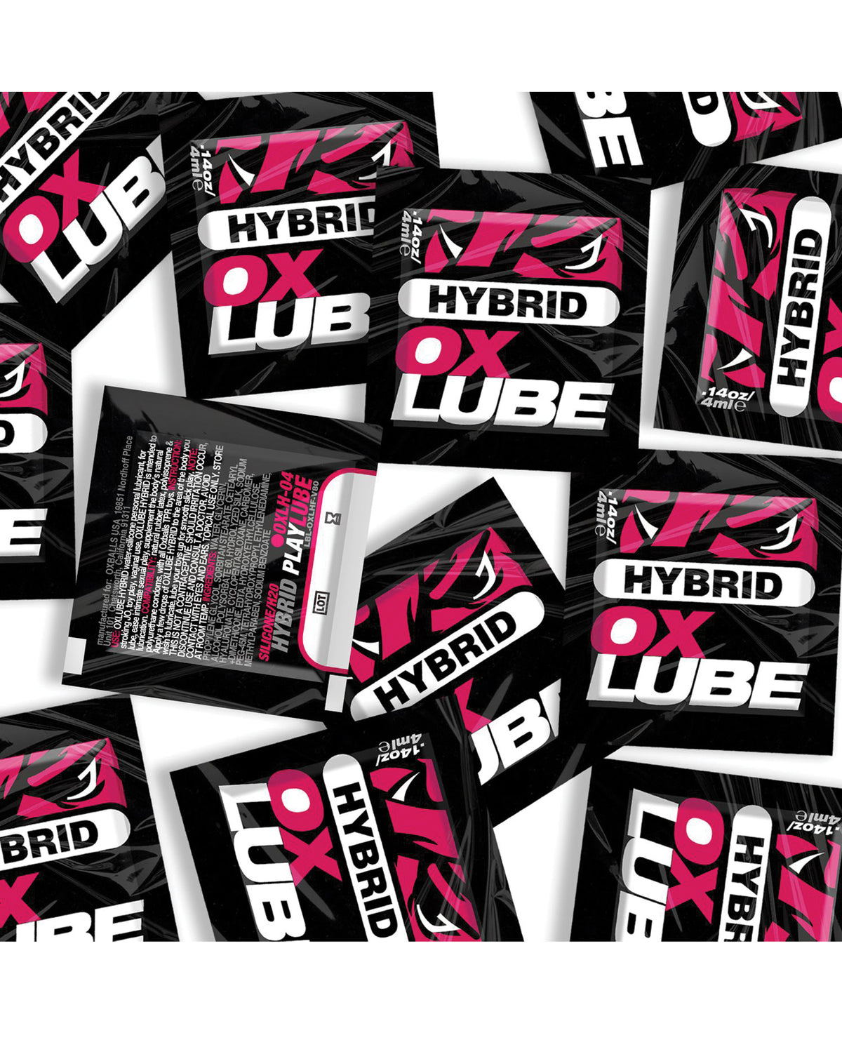 Oxballs OXLube Formula-OX Hybrid Pack - Pack of 50 Sachets