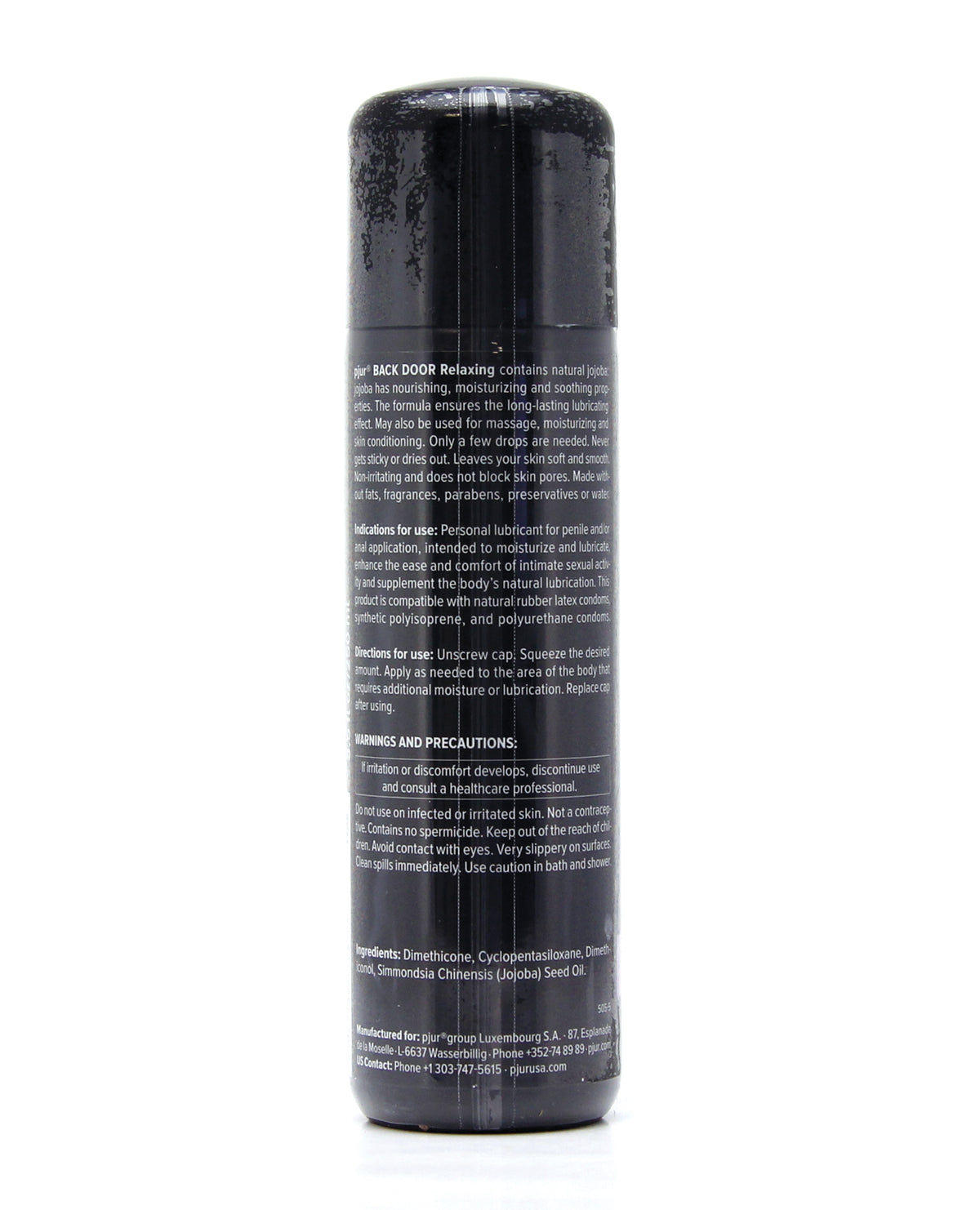 Pjur Back Door Anal Silicone Personal Lubricant - 250 ml Bottle