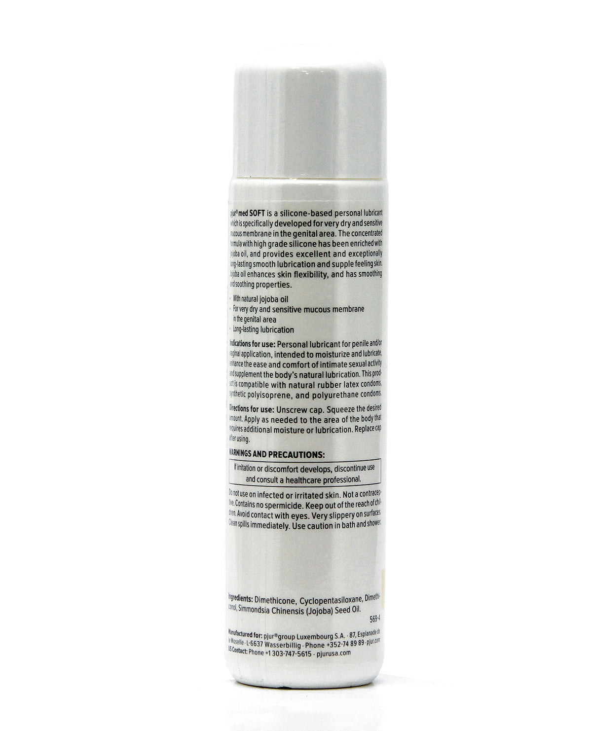 Pjur Med Soft Glide Silicone Based Personal Lubricant - 100 ml Bottle