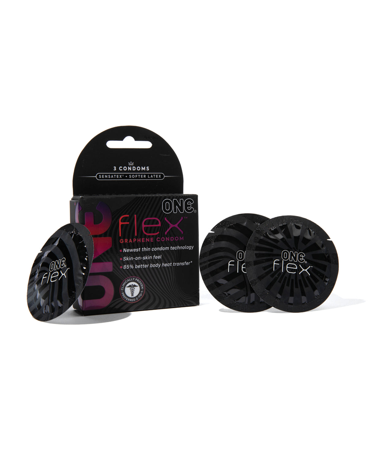 One Flex Ultra-Thin Condoms - Pack of 3