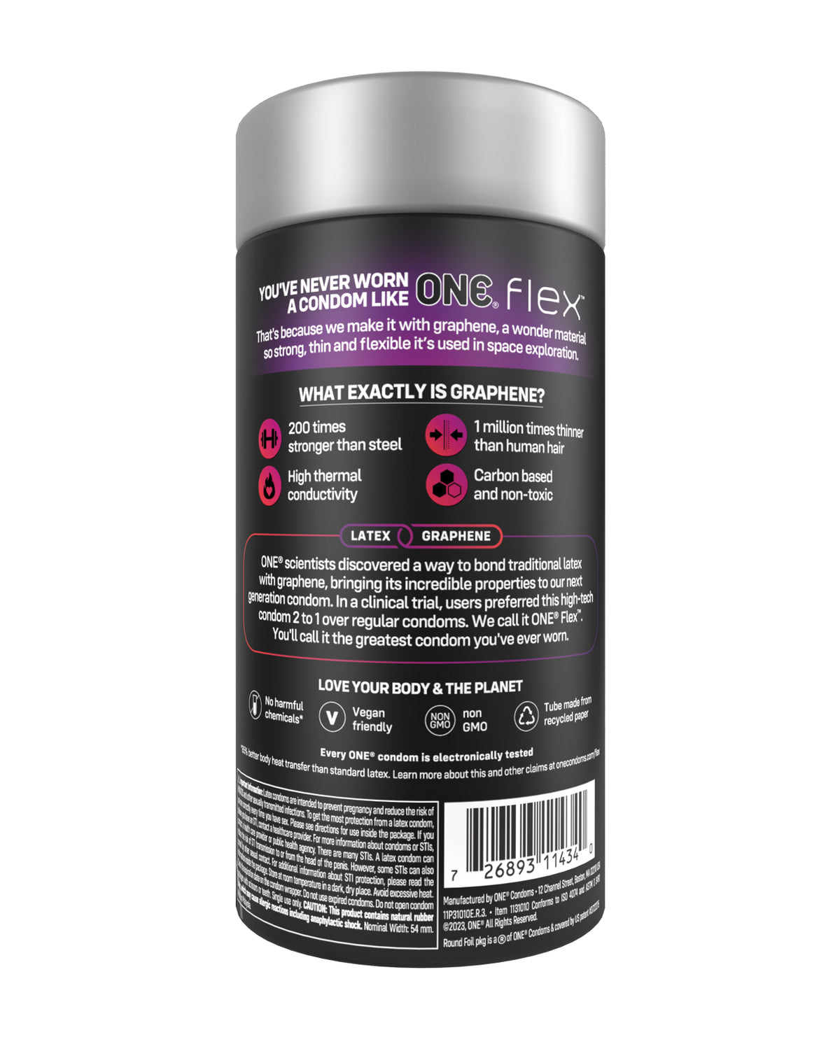 One Flex Graphene Condoms - Pack of 10