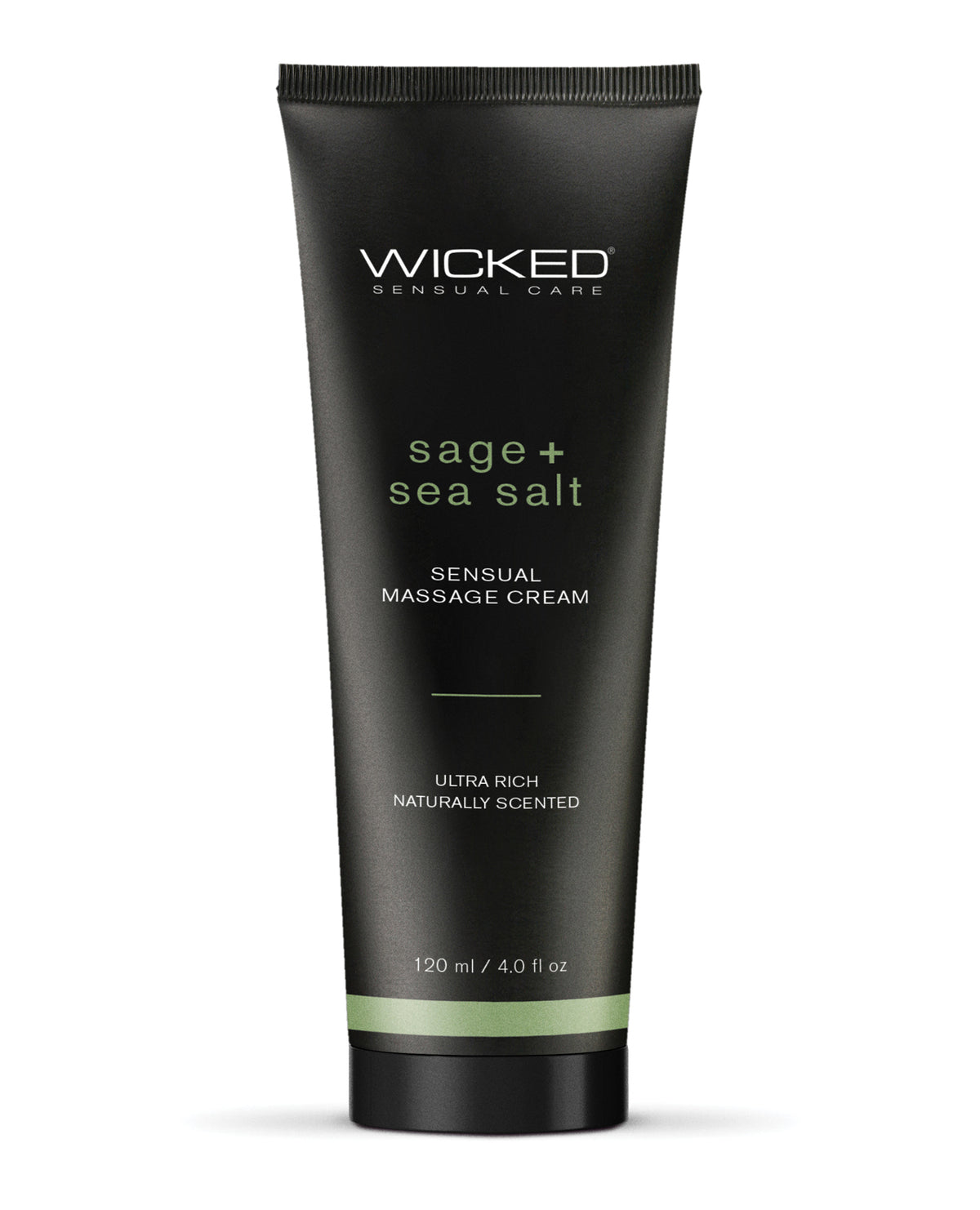 Wicked Sensual Care Sage & Sea Salt Massage Cream - 4 oz