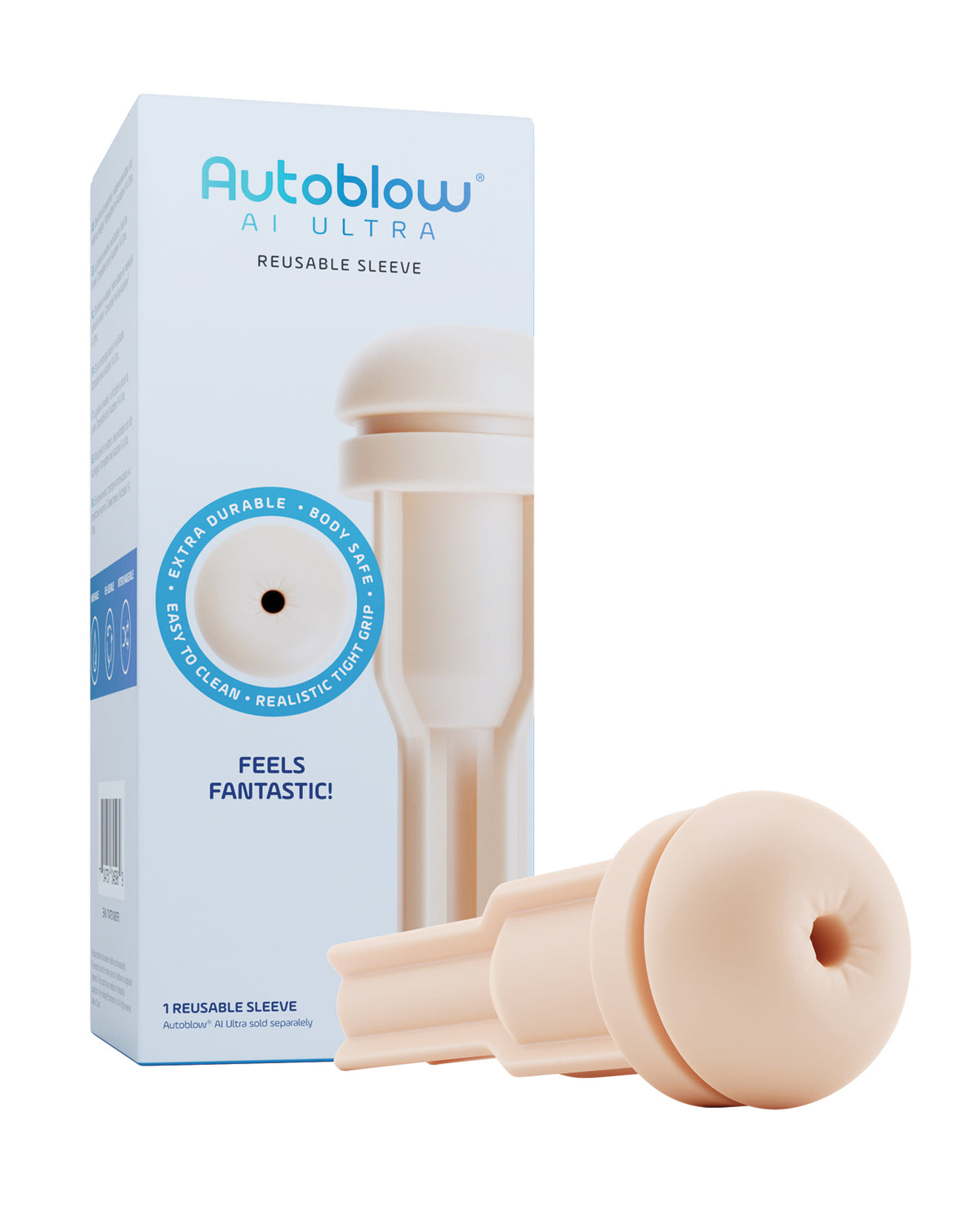 Autoblow AI Ultra Anus Sleeve - Beige
