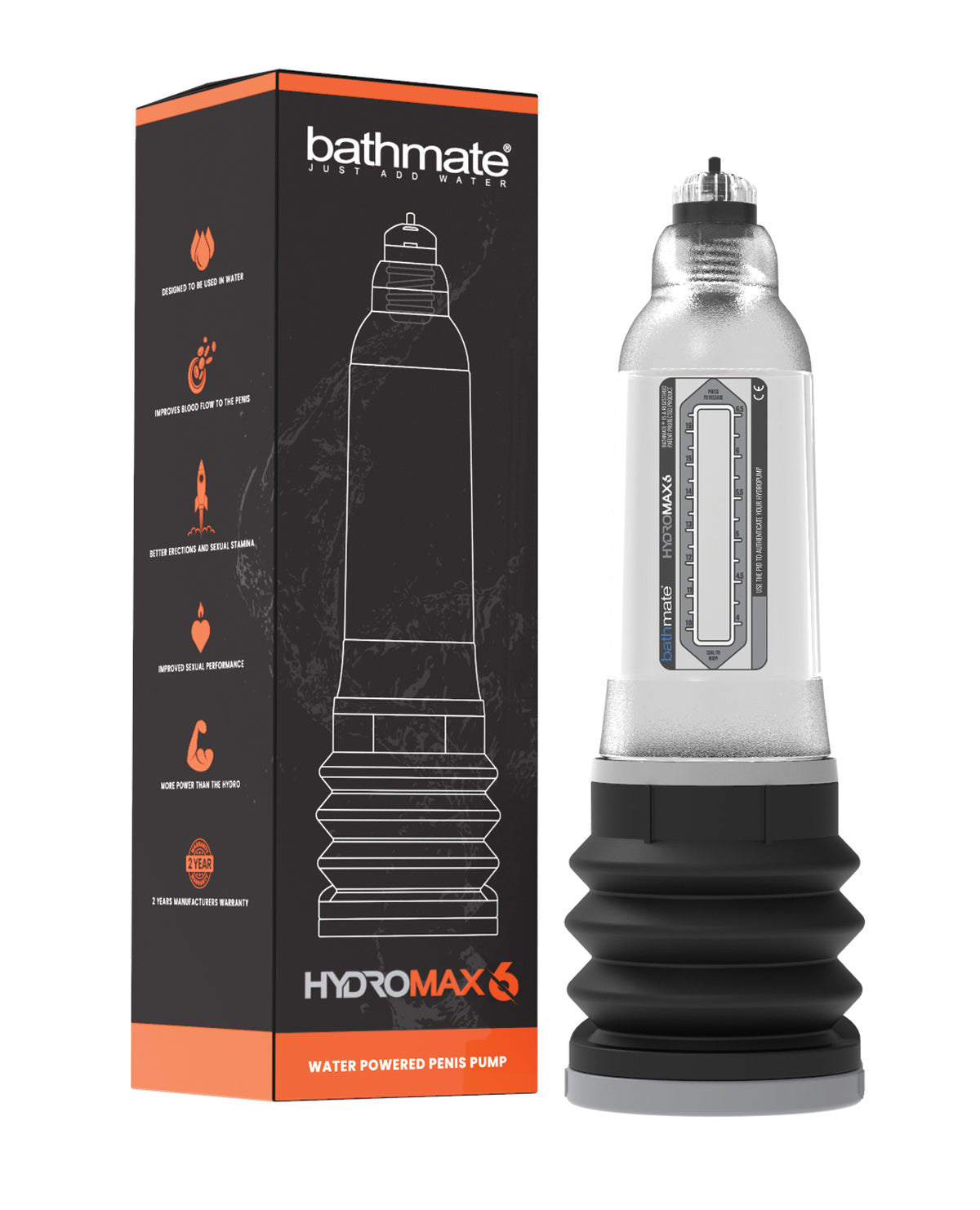 Bathmate Hydromax 6 - Clear