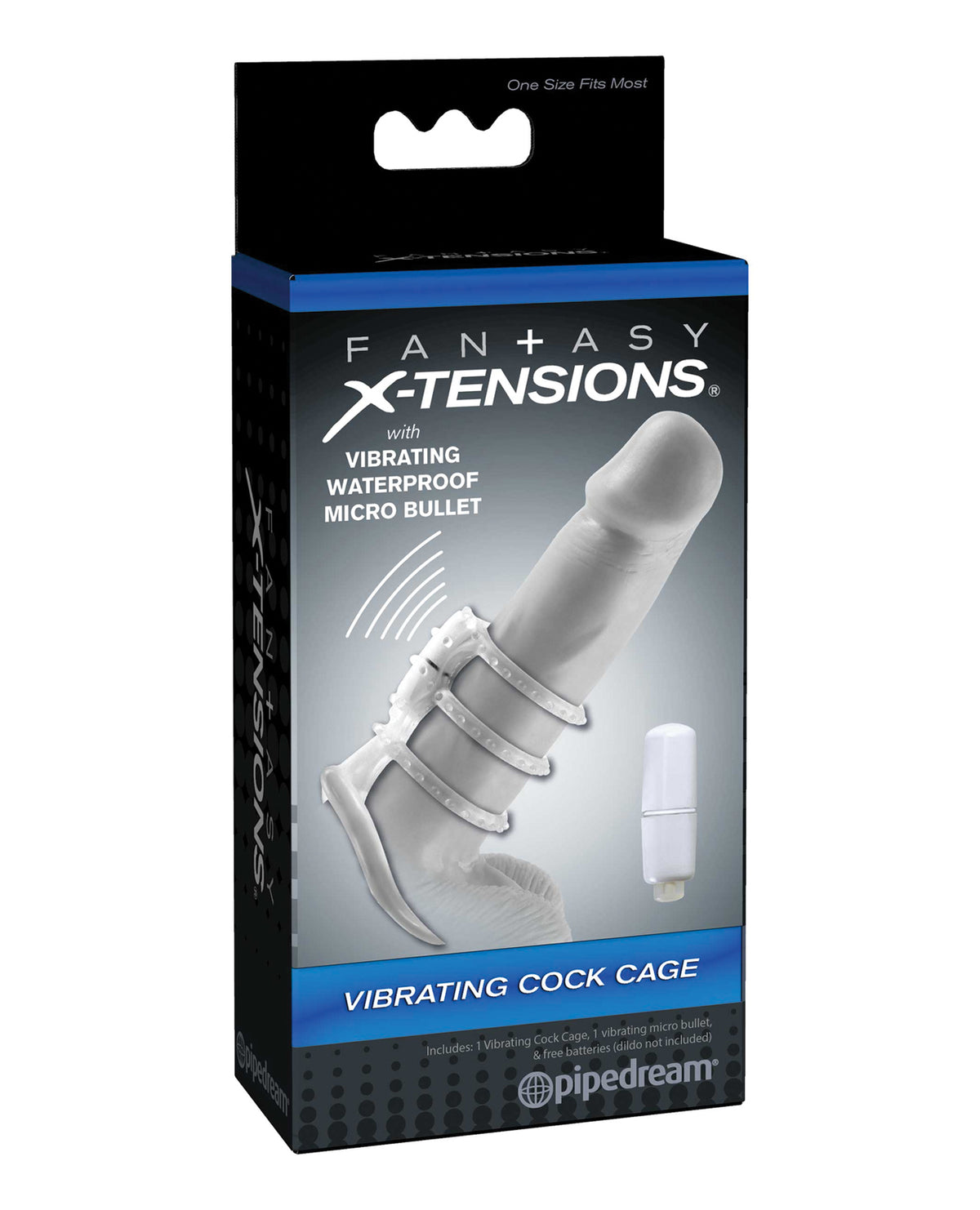 Fantasy X-tensions Vibrating Cock Cage