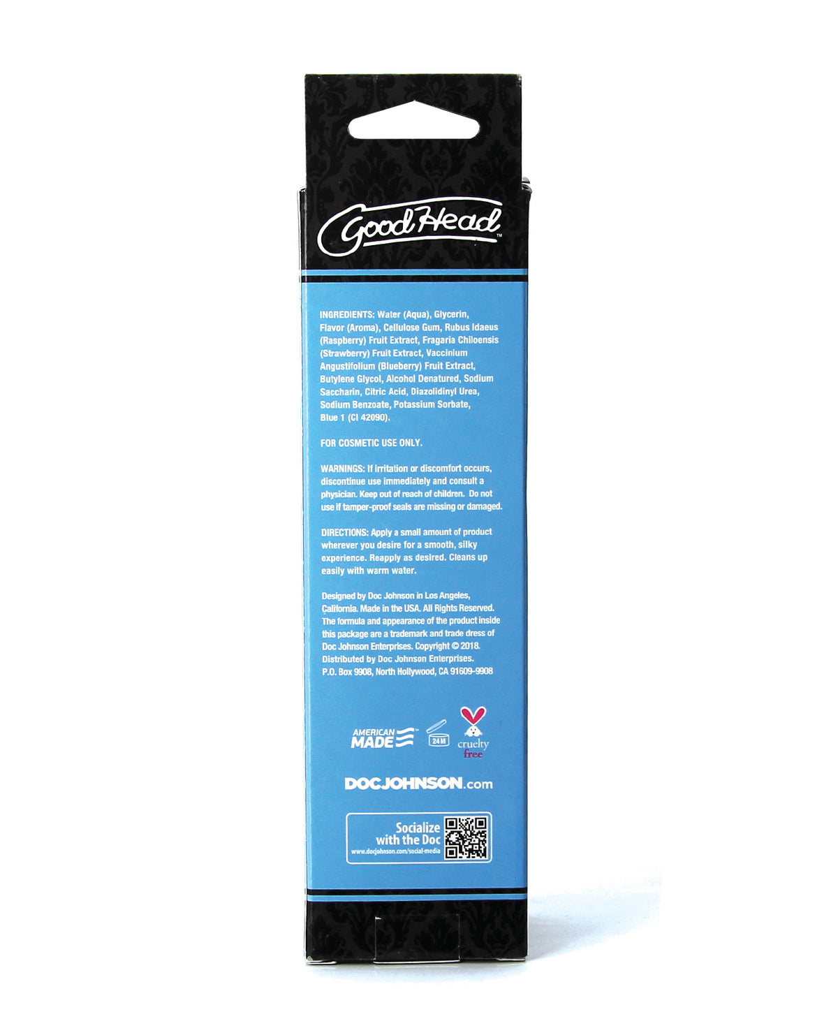 GoodHead Oral Gel - 4 oz Cotton Candy