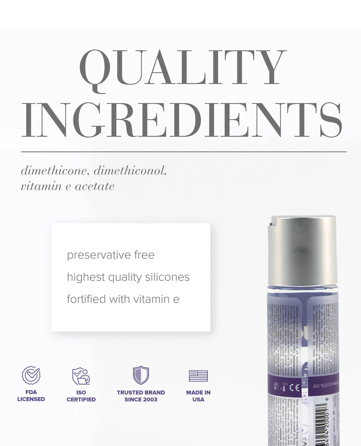JO Xtra Silky Thin Silicone - Original Lubricant 2 oz