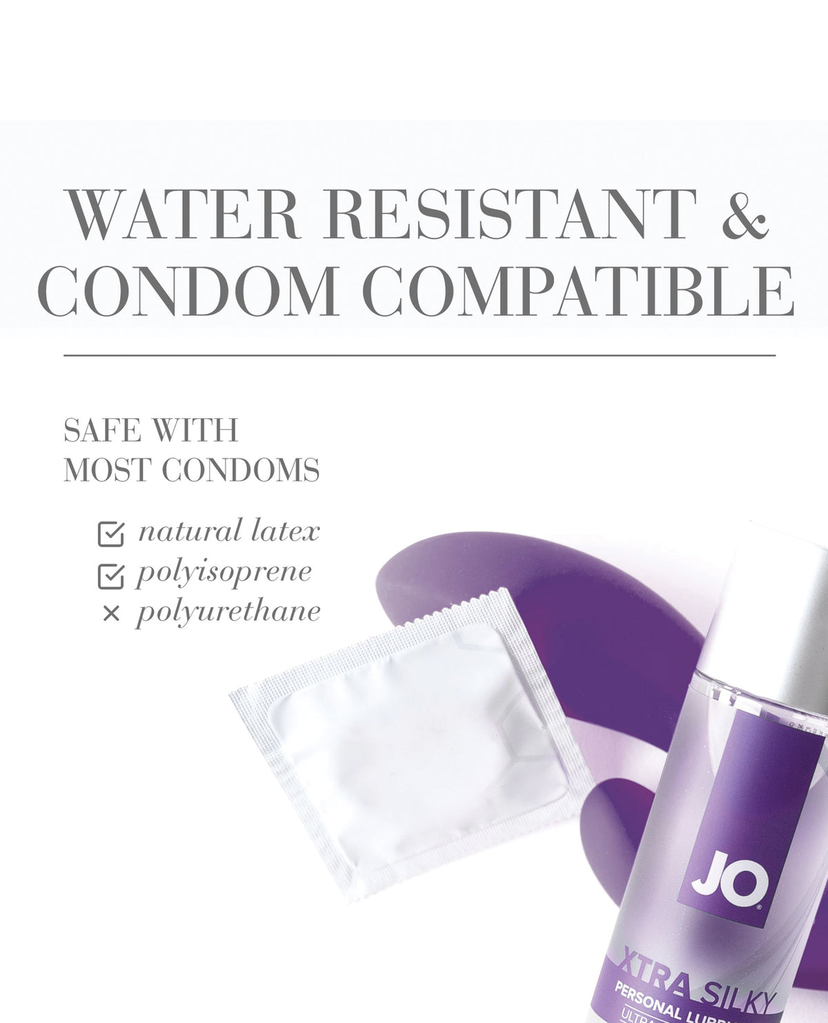 JO Xtra Silky Thin Silicone - Original Lubricant 2 oz