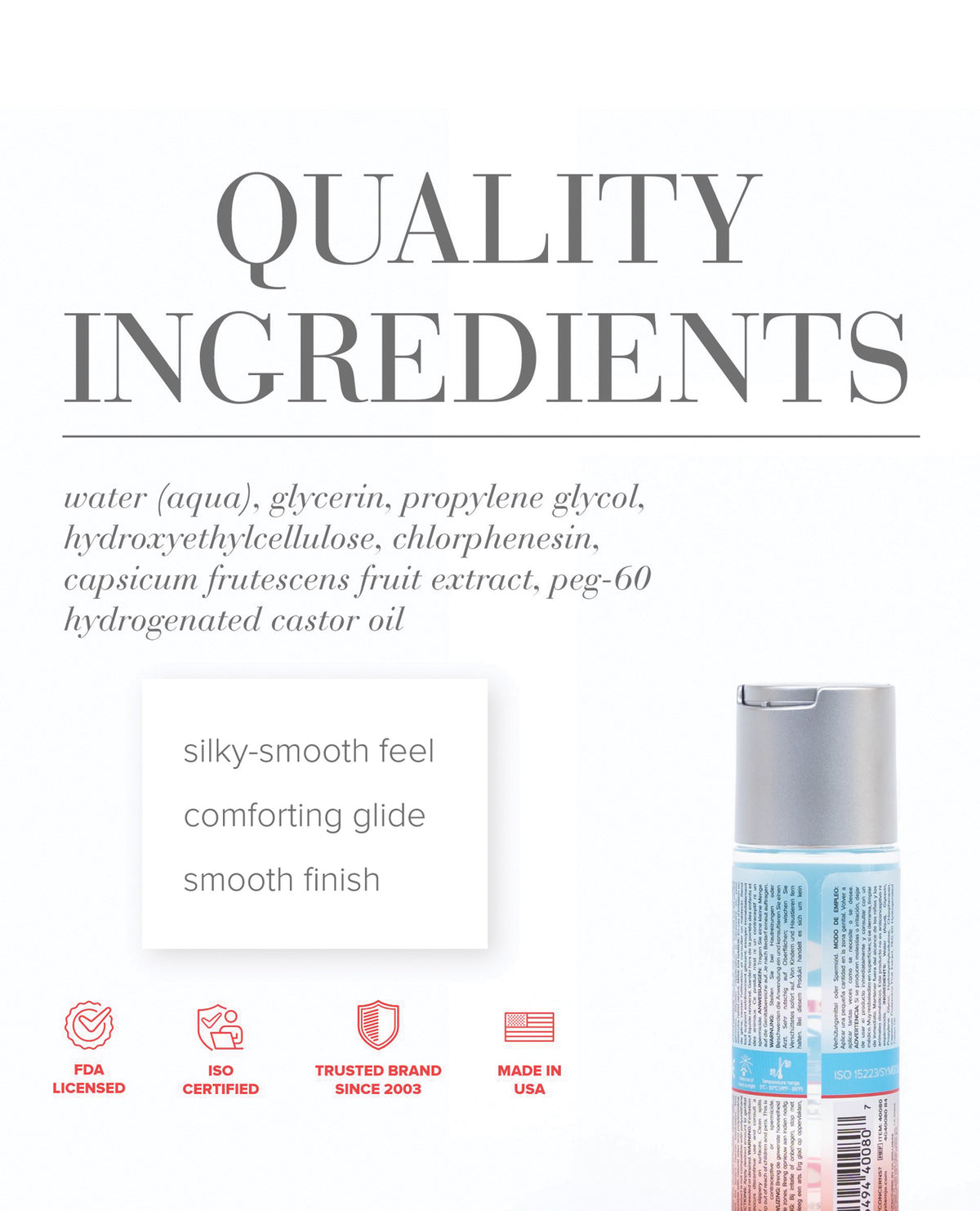 JO H2O - Warming Lubricant 2 oz