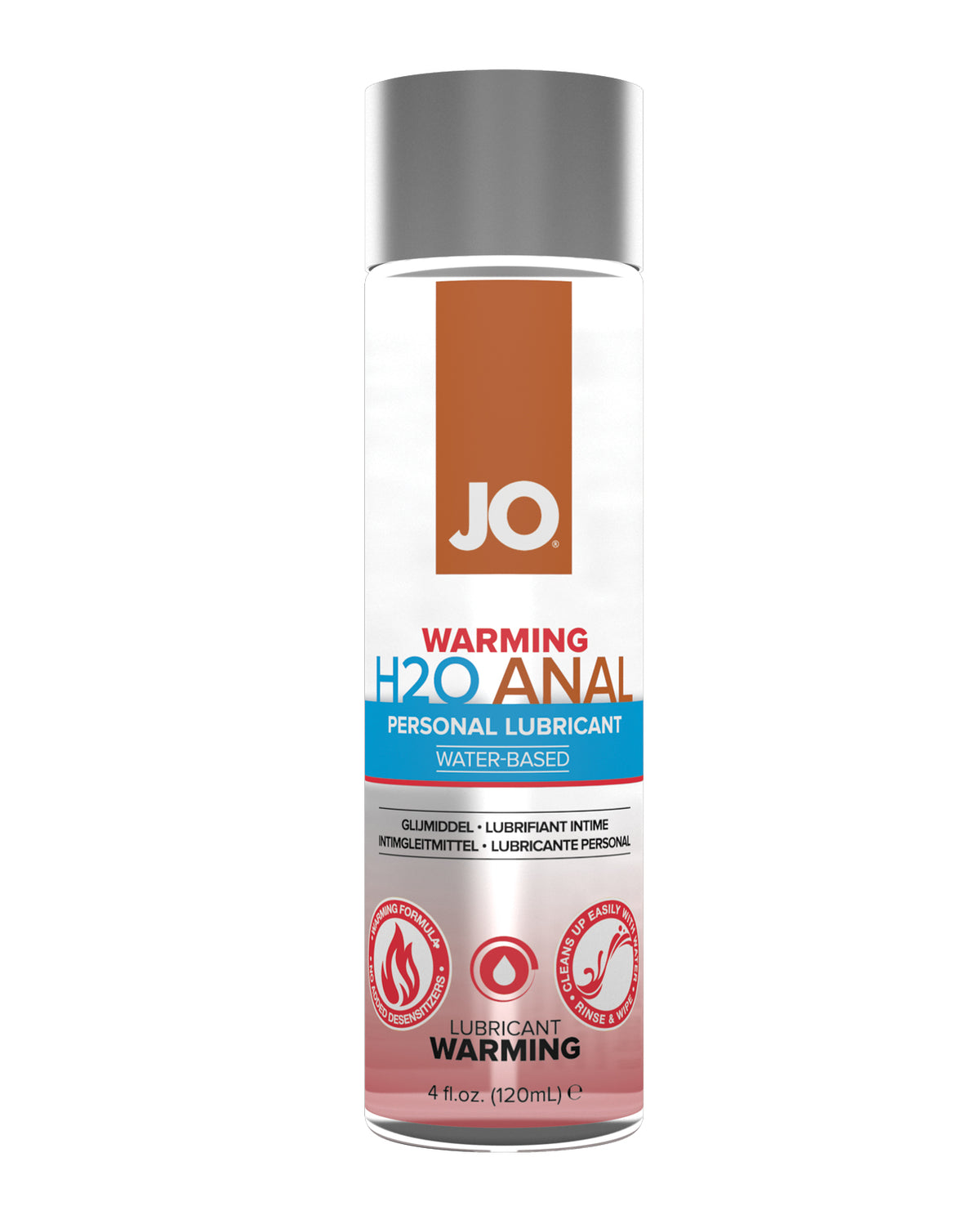 JO H2O Anal - Warming Lubricant 4 oz