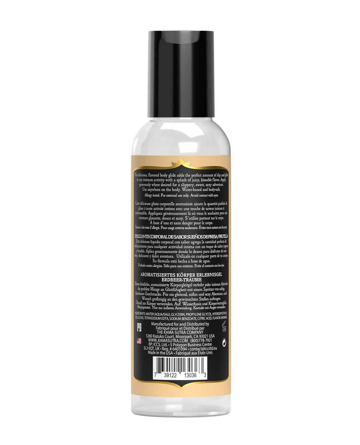 Kama Sutra Divine Nectars - 2 oz Vanilla Creme
