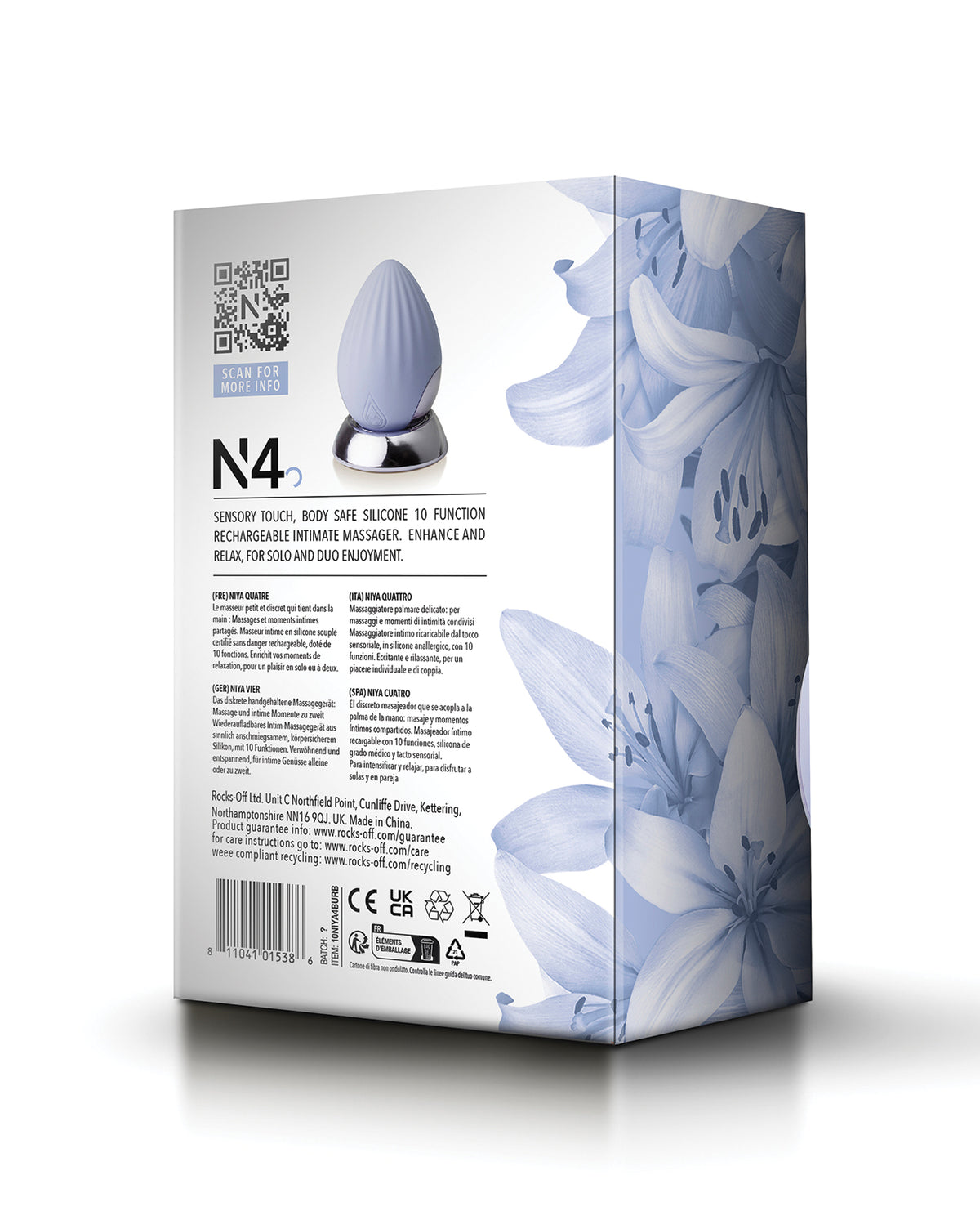 NIYA 4 Massager - Cornflower